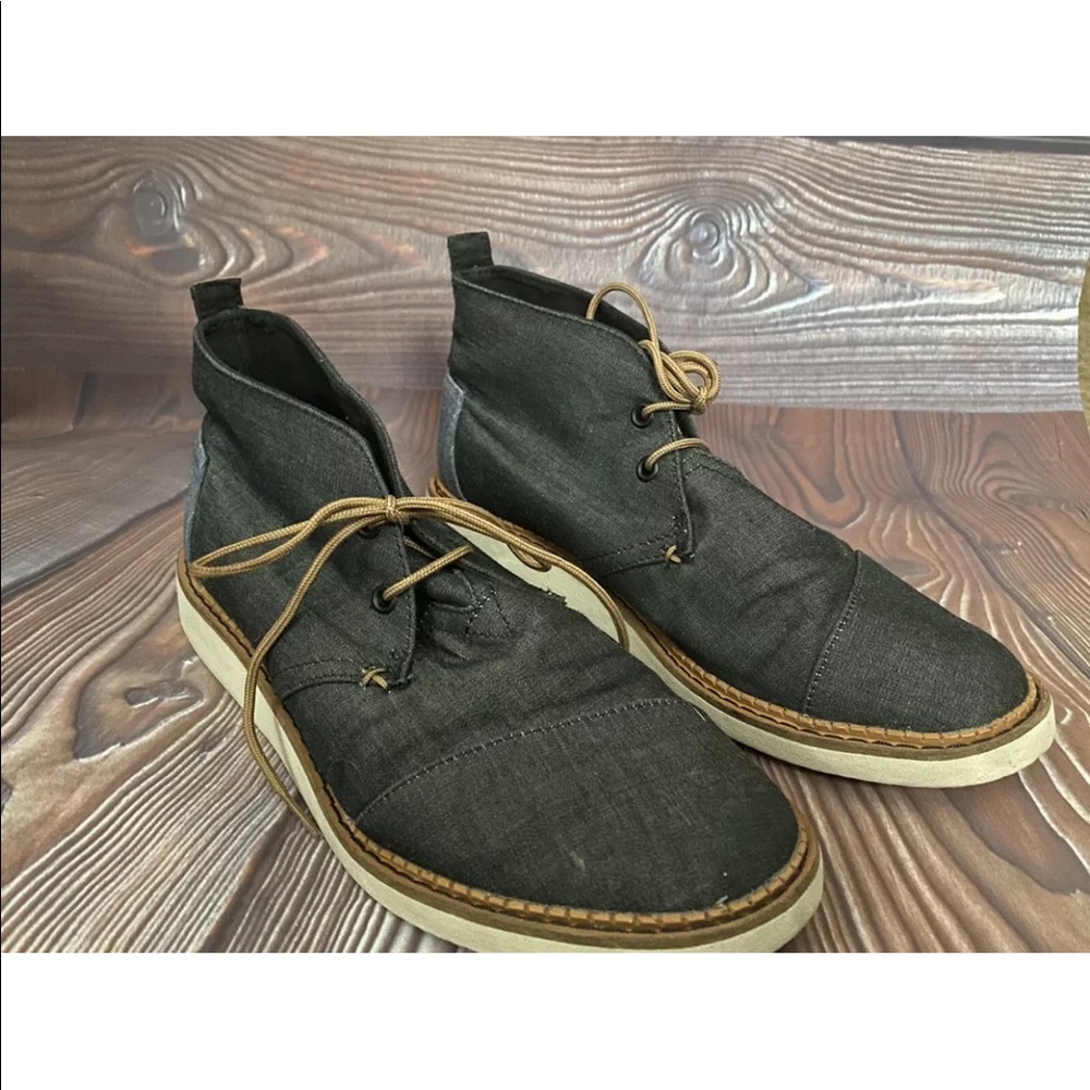 Toms  Mateo Chukka Casual Lace Up Ankle Boots